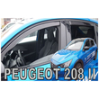 OPEL CORSA F 5D 2019+ / PEUGEOT 208 5D 2019+ ΣΕΤ ΑΝΕΜΟΘΡΑΥΣΤΕΣ ΑΥΤΟΚΙΝΗΤΟΥ ΑΠΟ ΕΥΚΑΜΠΤΟ ΦΙΜΕ ΠΛΑΣΤΙΚΟ HEKO - 4 ΤΕΜ.