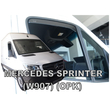 MERCEDES SPRINTER W907 2D 2018+ ΚΟΝΤΟ ΖΕΥΓΑΡΙ ΑΝΕΜΟΘΡΑΥΣΤΕΣ VAN ΑΠΟ ΕΥΚΑΜΠΤΟ ΦΙΜΕ ΠΛΑΣΤΙΚΟ HEKO - 2 ΤΕΜ.