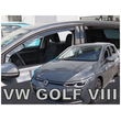 VW GOLF 8 5D 2020+ ΣΕΤ ΑΝΕΜΟΘΡΑΥΣΤΕΣ ΑΥΤΟΚΙΝΗΤΟΥ ΑΠΟ ΕΥΚΑΜΠΤΟ ΦΙΜΕ ΠΛΑΣΤΙΚΟ HEKO - 4 ΤΕΜ.