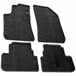 PEUGEOT 308 5D 10/2013-2021 / PEUGEOT 308 SW 2014-2021 ΜΑΡΚΕ ΠΑΤΑΚΙΑ SUMISURA ΛΑΣΤΙΧΟ ΣΕ ΜΑΥΡΟ ΧΡΩΜΑ ME ΚΟΥΜΠΩΜΑΤΑ LAMPA - 4 ΤΕΜ.