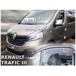 FIAT TALENTO 2016+ / OPEL VIVARO 2 2014-2019 / RENAULT TRAFIC 3 2014+ ΚΟΝΤΟ ΖΕΥΓΑΡΙ ΑΝΕΜΟΘΡΑΥΣΤΕΣ VAN ΑΠΟ ΕΥΚΑΜΠΤΟ ΦΙΜΕ ΠΛΑΣΤΙΚΟ HEKO - 2 ΤΕΜ.