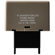 LED FLASHER (ΦΛΑΣΙΕΡΑ) 8 ΕΠΑΦΩΝ (L+-) 40x30x27mm  M-TECH-  1ΤΕΜ.