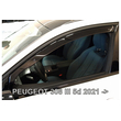 PEUGEOT 308 5D 2021+ ΖΕΥΓΑΡΙ ΑΝΕΜΟΘΡΑΥΣΤΕΣ ΑΠΟ ΕΥΚΑΜΠΤΟ ΦΙΜΕ ΠΛΑΣΤΙΚΟ HEKO - 2 ΤΕΜ.