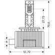 D3S/D3R 12/24V 35W 6.000K 8000lm LED SEOUL CSP-3570chips CAN BUS PLUG & PLAY LAMPA - 2ΤΕΜ.
