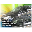 SUBARU FORESTER IV 5D 2013+ ΣΕΤ ΑΝΕΜΟΘΡΑΥΣΤΕΣ ΑΥΤΟΚΙΝΗΤΟΥ ΑΠΟ ΕΥΚΑΜΠΤΟ ΦΙΜΕ ΠΛΑΣΤΙΚΟ HEKO - 4 ΤΕΜ.