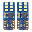 T10 12V W2,1x9,5d ΛΕΥΚΟ 5.600K 12SMDx2016​ AMIO - 2 ΤΕΜ.