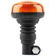 ΦΑΡΟΣ ΠΕΡΙΣΤΡΕΦΟΜΕΝΟΣ LED MINI 12/24V 18SMD ΕΛΑΣΤΙΚΟΣ ΒΙΔΩΤΟΣ ΠΟΡΤΟΚΑΛΙ 138x86mm AMIO -1 ΤΕΜ.