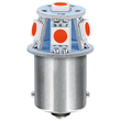 R5W BA15s 24/28V 6SMDX1CHIP LED 35lm ΚΟΚΚΙΝΟ ΚΟΥΤΙ LAMPA - 20 ΤΕΜ.