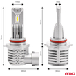 ΛΑΜΠΕΣ LED HΒ4 9006 10-16V 40W 6.500K 4400lm  (ΑΝΕΜΙΣΤΗΡΑΚΙ) X1 SERIES AMIO - 2ΤΕΜ.