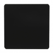 GloboStar® 93051 LED Φωτιστικό Τοίχου Απλίκα Αρχιτεκτονικού Φωτισμού Square Back Light Black Αδιάβροχο IP54 10 Watt 60° 1400lm 230V CREE Θερμό Λευκό Μ14 x Π4.7 x Υ14cm