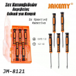 Σετ κατσαβίδια αποσυναρμολόγησης JM-8121 JAKEMY