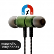 Magnetic BT Headset AZ-26 Green