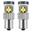 ΛΑΜΠΑΚΙΑ ΜΟΝΟΠΟΛΙΚΑ LED ΛΕΥΚΑ CAN-BUS P21W BA15S 12/24V 24xSMD 3020 ΑMiO - 2 TEM.