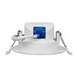 Φωτιστικό LED Spot Οροφής Mini Downlight 5W 230v 450lm 50° με Κινούμενη Βάση Φ9 Θερμό Λευκό 3000k GloboStar 01880