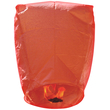 GloboStar® 35214 Ιπτάμενο Φαναράκι - Sky Lantern για Δεξιώσεις - Γιορτές - Κόκκινο Φ40 x Υ70cm