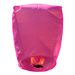 GloboStar® 35215 Ιπτάμενο Φαναράκι - Sky Lantern για Δεξιώσεις - Γιορτές - Φούξια Φ40 x Υ70cm