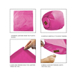 GloboStar® 35215 Ιπτάμενο Φαναράκι - Sky Lantern για Δεξιώσεις - Γιορτές - Φούξια Φ40 x Υ70cm