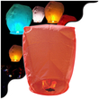 GloboStar® 35214 Ιπτάμενο Φαναράκι - Sky Lantern για Δεξιώσεις - Γιορτές - Κόκκινο Φ40 x Υ70cm