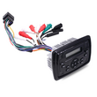 HASDA MP3 PLAYER 155X105mm - 12V - 4X45W ΜΕ ΡΑΔΙΟΦΩΝΟ/USB/BLUETOOTH (ΑΔΙΑΒΡΟΧΟ/ΜΑΥΡΟ)