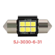 Λαμπτήρας LED - 3030-6-31 - Canbus - 2pcs - 674094