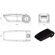 Opel Mokka LHD 2012-2016 / Opel Mokka X LHD 2016-2020 (με Εργοστασιακό Υποβραχιόνιο) Ολοκληρωμένος Τεμπέλης Καθίσματος ARMSTER 3 PLUG & PLAY από Πλαστικό και Vegan Δέρμα σε Μαύρο Χρώμα RATI - 1 τεμ.