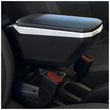 FIAT DOBLO 2015+ ΤΕΜΠΕΛΗΣ ΜΑΥΡΟΣ /ΑΣΗΜΙ ΜΕ ΠΛΑΣΤΙΚΗ ΜΑΥΡΗ ΒΑΣΗ (KLC-VD-ADP-5808+KLC-UNV-GR)  S-Dizayn - 2 Τεμ.