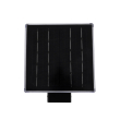 GloboStar® GRACIOUS 90529 Αυτόνομο Ηλιακό Φωτιστικό Κήπου - Απλίκα Αρχιτεκτονικού Φωτισμού Εξωτερικού Χώρου LED 10W 330lm 120° με Ενσωματωμένο Φωτοβολταϊκό Panel 6V 2W & Επαναφορτιζόμενη Μπαταρία Li-ion 3.2V 1800mAh με Αισθητήρα Ημέρας-Νύχτας - Αδιάβροχο IP65 - Σώμα Αλουμινίου & ABS - Μ29 x Π24 x Υ24cm - Θερμό Λευκό 2700K - Ψυχρό Λευκό 6000K - Μαύρο - 2 Χρόνια Εγγύηση