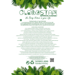 GloboStar® Artificial Garden PUEBLA 20698 Διακοσμητικό Πολυεστερικό Τσιμεντένιο Κασπώ Γλάστρα - Flower Pot Μαύρο Φ41 x Υ46cm