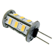 Λάμπα LED G4 18 SMD 5630 5W 8V-32V 460lm 320° Θερμό Λευκό 3000k GloboStar 99375