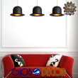 GloboStar® CHARLO 01214 Vintage Κρεμαστό Φωτιστικό Οροφής Μονόφωτο 1 x E27 Μαύρο Μεταλλικό Καμπάνα Φ26 x Y17cm