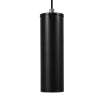 GloboStar® CANNON BLACK 01275 Μοντέρνο Κρεμαστό Φωτιστικό Οροφής Spot Μονόφωτο 1 x GU10 Μαύρο Μεταλλικό Φ6 x 20cm
