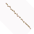 GloboStar® 09020 Τεχνητό Κρεμαστό Φυτό Διακοσμητική Γιρλάντα Μήκους 2.2 μέτρων με 18 X Άνθη Κερασιάς Ροζ