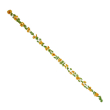 GloboStar® 09028 Τεχνητό Κρεμαστό Φυτό Διακοσμητική Γιρλάντα Μήκους 2.2 μέτρων με 30 X Μεσαία Ηλιοτρόπια Κίτρινα