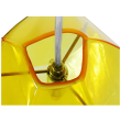 GloboStar® RINA 01308 Μοντέρνο Κρεμαστό Φωτιστικό Οροφής Μονόφωτο 1 x G9 Γυάλινο Κίτρινο Διάφανο Μ20 x Π19 x Υ20cm