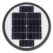 Αυτόνομο Αδιάβροχο IP65 Ηλιακό Φωτοβολταϊκό Φωτιστικό Στύλου / Κολώνας Πλατείας LED 40W με Ανιχνευτή Κίνησης και Αισθητήρα Νυχτός Ψυχρό Λευκό 6000k GloboStar 12154
