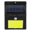 GloboStar® 71495 Αυτόνομο Ηλιακό Φωτιστικό LED COB 10W 1000lm με Ενσωματωμένη Μπαταρία 1200mAh - Φωτοβολταϊκό Πάνελ με Αισθητήρα Ημέρας-Νύχτας και PIR Αισθητήρα Κίνησης Αδιάβροχο IP65 Ψυχρό Λευκό 6000K