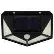 GloboStar® 71499 Αυτόνομο Ηλιακό Φωτιστικό LED SMD 10W 1000lm με Ενσωματωμένη Μπαταρία 1200mAh - Φωτοβολταϊκό Πάνελ με Αισθητήρα Ημέρας-Νύχτας και PIR Αισθητήρα Κίνησης Αδιάβροχο IP65 Ψυχρό Λευκό 6000K