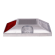 GloboStar® 71476 Αυτόνομος Ηλιακός Ανακλαστήρας Οδοστρώματος LED με Φωτοβολταϊκό Πάνελ & Μπαταρία Ni-MH 600mAh Αδιάβροχος IP68 Ψυχρό Λευκό 6000k & Κόκκινο 625nm Ορατότητας 500m - Max Pass Load 20 Τόνους