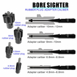 GloboStar® 85820 Σκοπευτικό Laser Center Point με 5 Κεφαλές Διαμέτρου 4.8mm έως 12mm RED Dot Laser - Κόκκινο