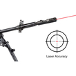 GloboStar® 85820 Σκοπευτικό Laser Center Point με 5 Κεφαλές Διαμέτρου 4.8mm έως 12mm RED Dot Laser - Κόκκινο