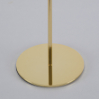 GloboStar® ISABELLA 35102 Κηροπήγιο Μεταλλικό Χρυσό Φ10 x Υ33cm