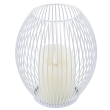 GloboStar® CANDLE 76491 Διακοσμητικό Realistic Κερί με LED Εφέ Κινούμενης Φλόγας - Μπαταρίας 2 x AA (Δεν Συμπεριλαμβάνονται) & Ασύρματο Χειριστήριο IR Θερμό Λευκό 2700K Dimmable Λευκό Φ16 x Υ18cm