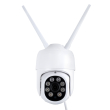 GloboStar® 86042 Ασύρματο Καταγραφικό με Οθόνη - 8 x Camera 2MP 1080P WiFi  360° Μοιρών - Αδιάβροχο IP66 - Νυχτερινή Όραση με LED IR - Διπλή Κατέυθυνση Ομιλίας - Ανιχνευτή Κίνησης - Νυχτερινή Λήψη - Λευκό