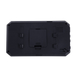 GloboStar® 86063 Επαναφορτιζόμενη Ψηφιακή Έξυπνη Camera Εξώπορτας 90° Μοιρών με Έγχρωμη Οθόνη 4.1 Inches - USB - Νυχτερινή Όραση με LED IR - Κουδούνι - Μαύρο