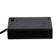 GloboStar® 79791 Box Τροφοδοσίας για Γιρλάντες LED USB 2.0 DC 5V με Μπαταρίες 3 x AA (Δεν Περιλαμβάνονται) & Διακόπτη On/Off - Μαύρο