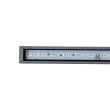 GloboStar® DIGI-BAR 90210 Ψηφιακή Μπάρα Φωτισμού Wall Washer Digital Pixel Facade Tuber Bar LED 12W 720lm 90° DC 24V Αδιάβροχο IP65 L100 x W3.2 x H3cm RGB DMX512 - Ασημί με Διάφανο Κάλυμμα - 3 Years Warranty
