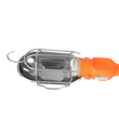 GloboStar® 85431 Βάση Λαμπτήρα E27 Φακός Λάμπα Εργασίας Μπαλαντέζα Συνεργείου με Καλώδιο 10m Ρεύματος AC 220-240V IP20