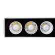 GloboStar® WASHER-JAVIA 90556 Μπάρα Φωτισμού Wall Washer LED 48W 4320lm 5° DC 24V Αδιάβροχο IP67 Μ100 x Π5.2 x Υ3.6cm (Υ8.5 με Βάση) Φυσικό Λευκό 4500K - Γκρι Ανθρακί - 3 Years Warranty