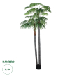GloboStar® Artificial Garden PALM TREE 20086 Τεχνητό Διακοσμητικό Φυτό Φοινικόδεντρο Βεντάλια Υ300cm