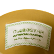 GloboStar® Artificial Garden TILOS 20486 Κρεμαστό Μεταλλικό Κασπώ Γλάστρα - Flower Pot Χρυσό Φ35cm x Υ15cm